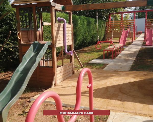 Provision of Works to undertake the construction of 3 Inclusive Playgrounds and minor rehabilitation of the 3 Public Gardens in Abbasieh, Rachaya and Mohamara, Lebanon